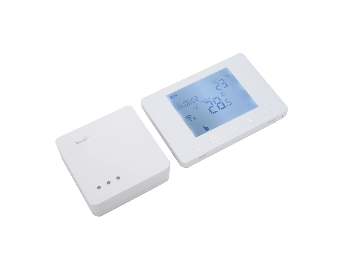 Termostato De Aquecimento De Piso Laxiscreed Com Wi-fi E Programação Semanal