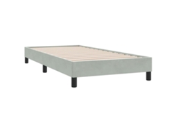 Bed Frame, Bed Frames Vidaxl Cinzeto Veludo (100 X 220 Cm)