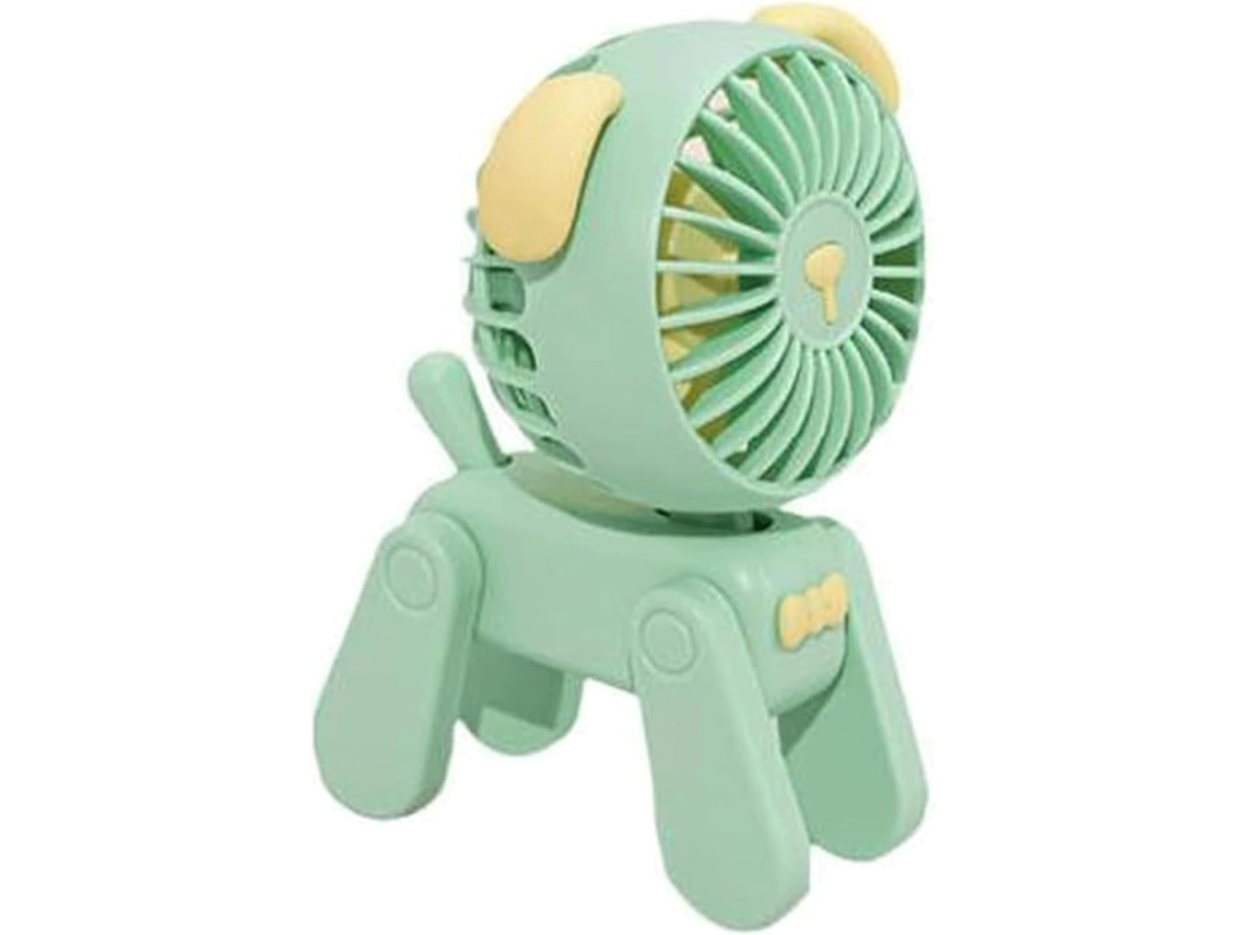Ventilador De Mesa Com Névoa, Dobrável E Usb