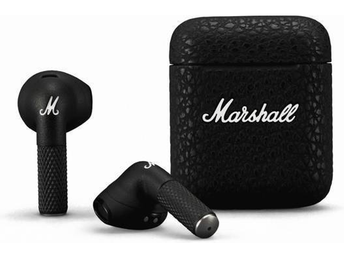 Auriculares Bluetooth True Wireless MARSHALL Minor Iii (In Ear - Microfone - Preto)