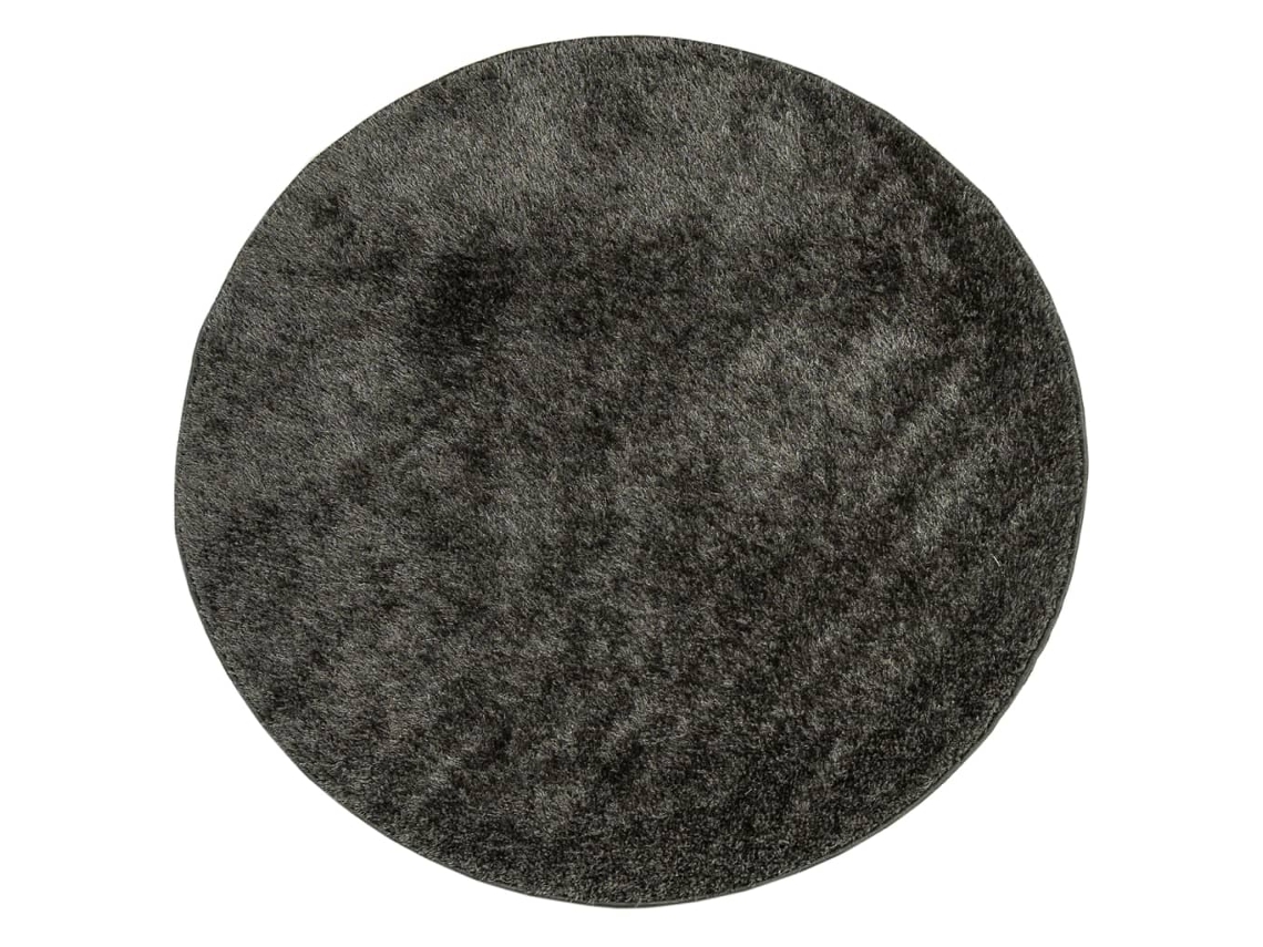 Rug, Rugs Vidaxl Antracite Poliéster (ø 160 Cm)