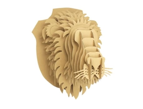 Troféu - Leão - 25x32x24 cm - Cartão