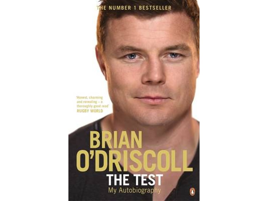 Livro The Test de Brian O'Driscoll (Inglês)
