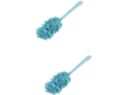 Lurelia Kit De 2 Escovas Esponja De Banho De Cuidado Corporal, Cabo Longo, Antiderrapante E Portátil