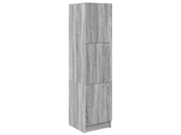 Conjunto 1 Móveis Highboard Vidaxl Cinzento Derivados De Madeira (31.5 X 32 X 122.5 Cm)