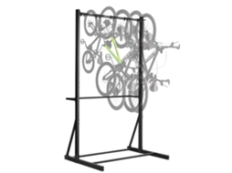 Suporte De Chão Vevor Para Até 5 Bicicletas, Capacidade De Carga De 136 Kg
