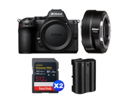 Z5 Ii + Ftz Ii + 2 Sandisk 512gb Extreme Pro Uhs ii Sdxc + Nikon En el15c + Ebook “20 Dicas para Fotos Que Impressionam” NIKON