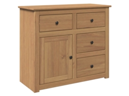 Sideboard, Sideboards Vidaxl Marrom Madeira De Pinho