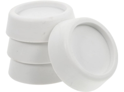 Conjunto De 4 Tapetes Antiderrapantes Para Geladeira, Almofadas Para Os Pés Da Máquina De Lavar Roupa E Elevar A
