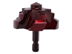 Broca de Elevação PPR Espiral 1,5 polegada com Haste Hexagonal 1/4 polegada para Tubos de 50mm | S/MARCA