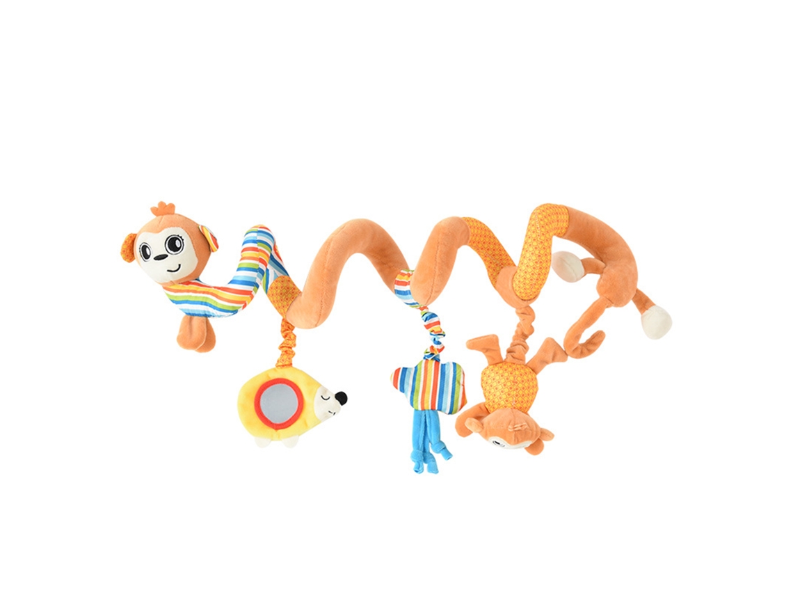 Brinquedo de Berço LAXISCREED Macaco Plush Educativo