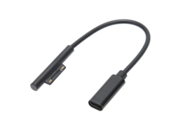 Cabo USB-C para carregamento rápido PD em tablets, compatível com Microsoft Pro3 Pro4 Pro5 Book CHABERLU