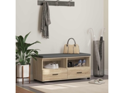 Vidaxl Banco De Hall Carvalho Sonoma 100 X 38 X 46 Cm