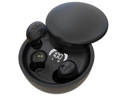 Auriculares Invisíveis Dágua Ergonômico Bestvite Bluetooth Preto