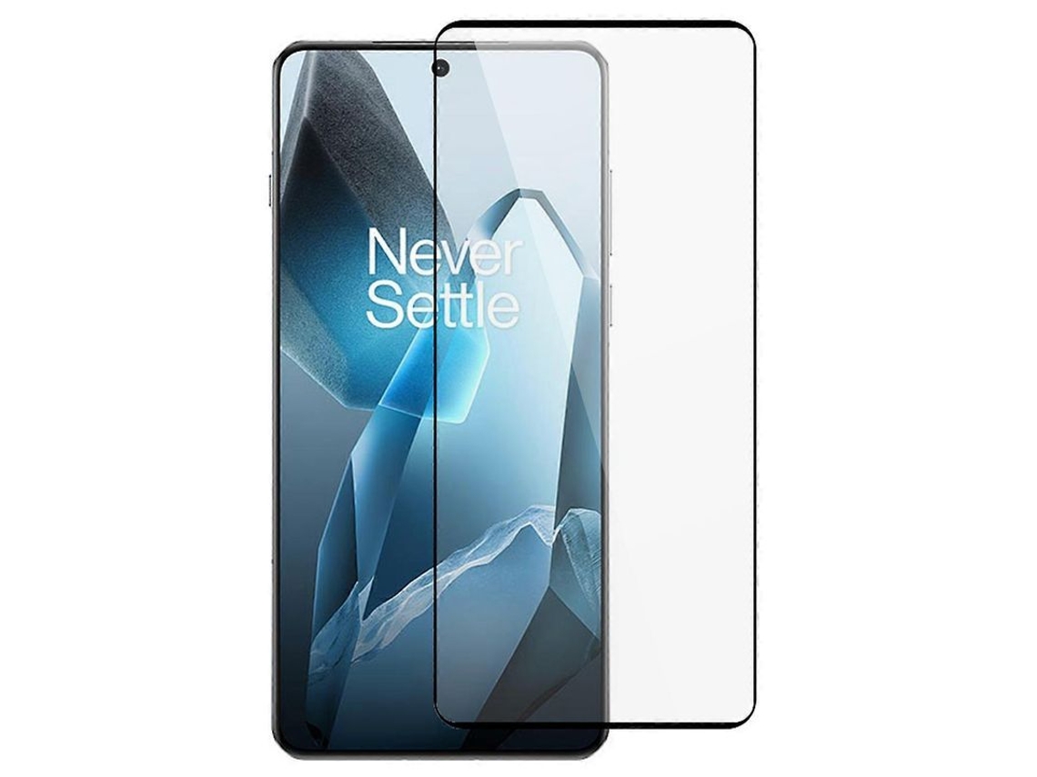 Yuru filme de Vidro Temperado para Oneplus 13 com Adesivo Lateral, Impressão em Seda e Suporte Ao Desbloqueio por Impressão Digital