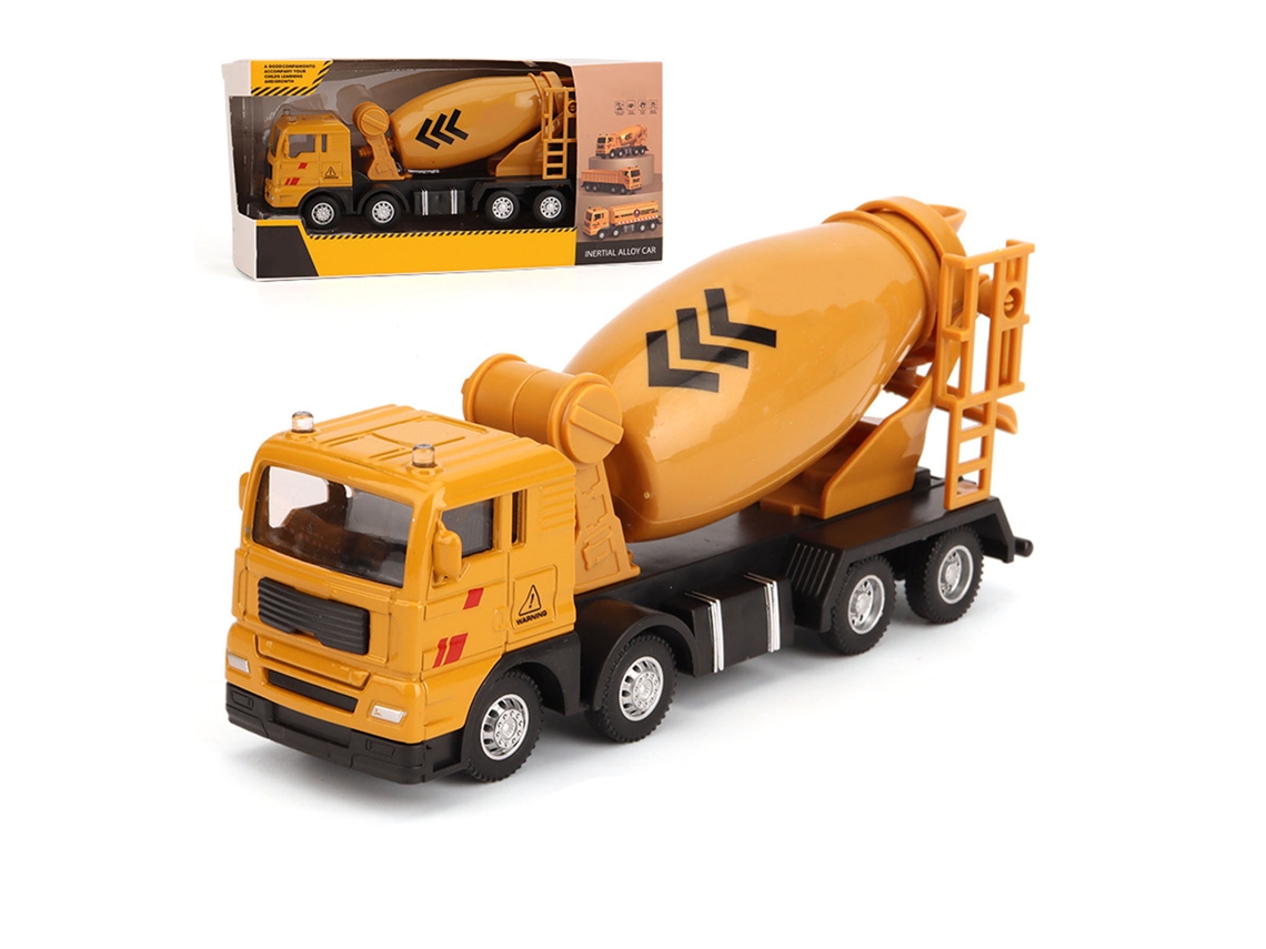 Primerox brinquedo Caminhão de Engenharia 1:55 Liga Metálica Inercial Resistente a Quedas para Crianças