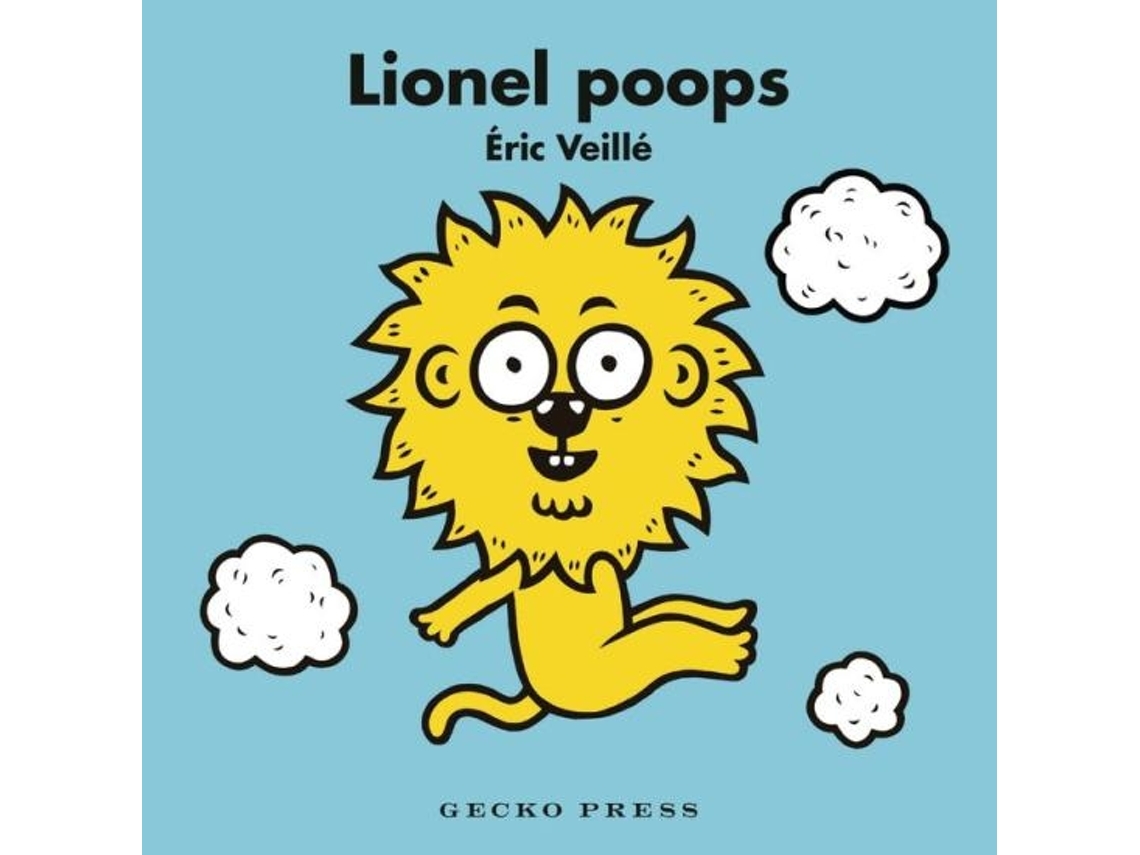 Livro Lionel Poops de Éric Veillé (Inglês - Capa Dura)