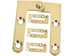 Conjunto De 4 Dobradiças Pivotantes Cobre Para Portas E Armários.