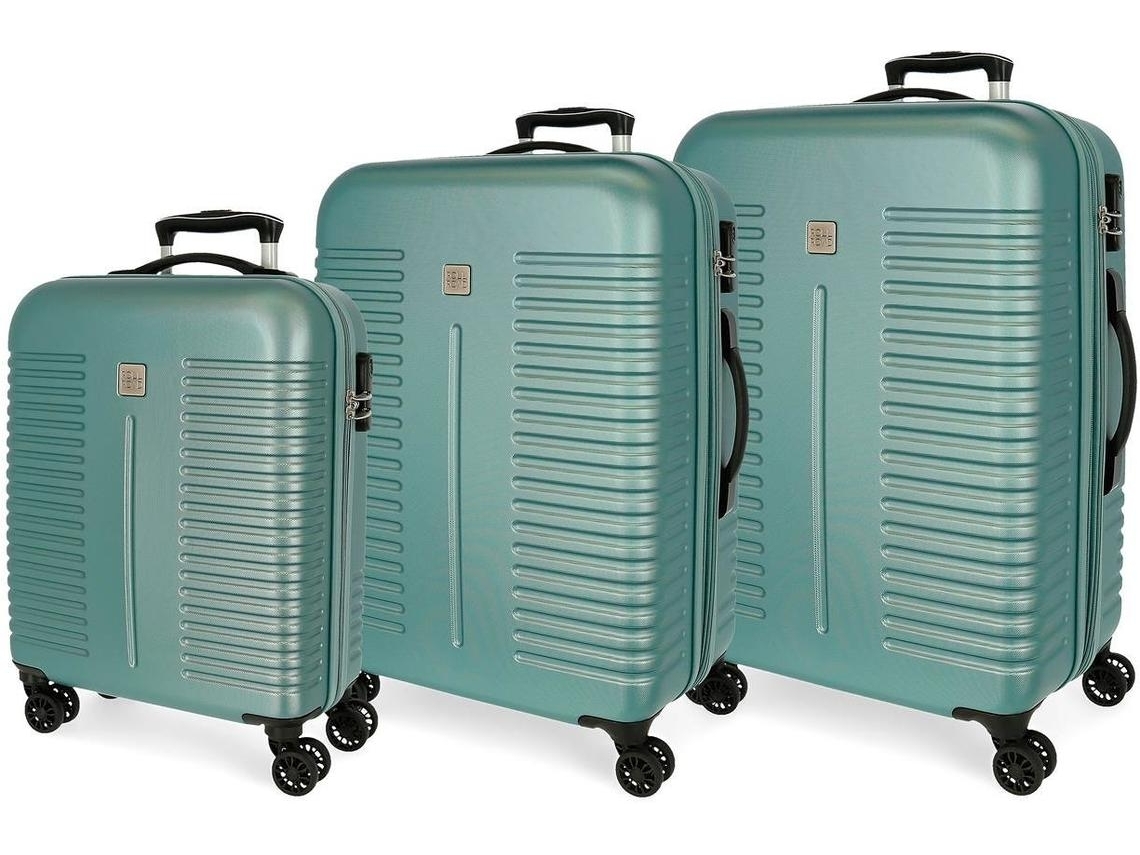 Conjunto Malas de Viagem ROLL ROAD India Verde (Outlet Grade A)