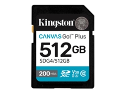 SDXC Kingston Canvas Go+ G4 512GB