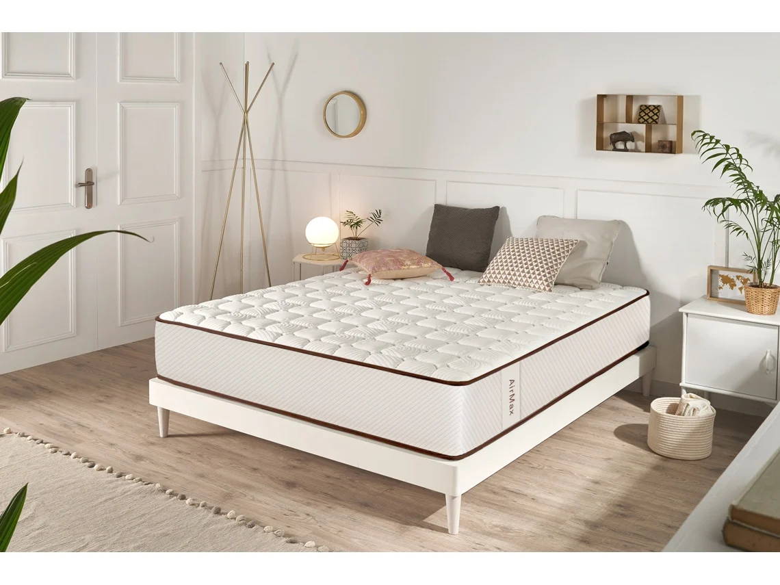 Colchão Viscoelástico Air Max Branco 21 Cm - 90x200 Cm - Moonia