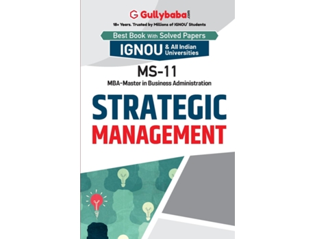 Livro Ms-11 Strategic Management De Deepak Tomar (inglês)