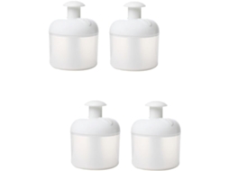 Conjunto De 4 Peças De Limpeza Facial Portátil, Dispensador De Espuma Prático Para O Rosto, Frasco Para