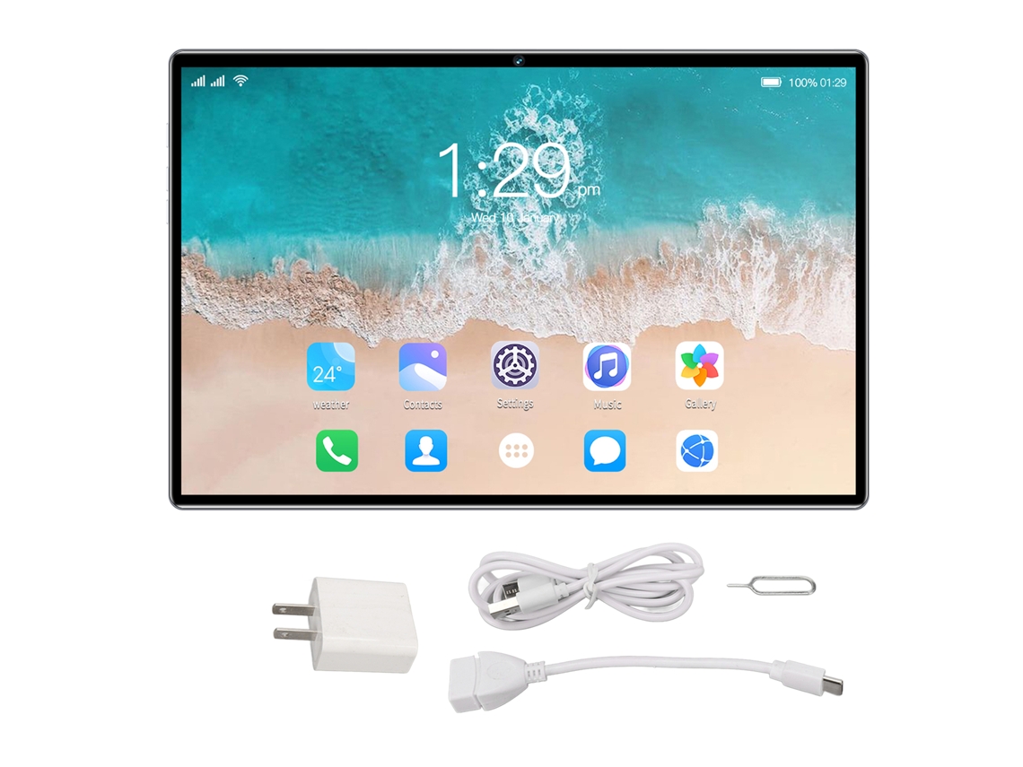 Tablet De Escritório De 10 Polegadas E 256gb Com 5g Wi Fi Other