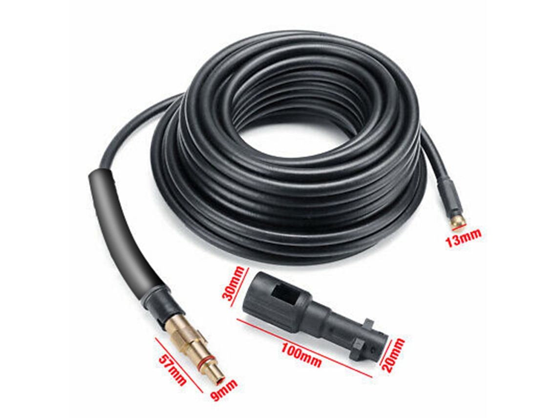 Laxiscreed Mangueira De Limpeza De Esgotos Para Hidrolavadora Kärcher K - Substituição Eficiente