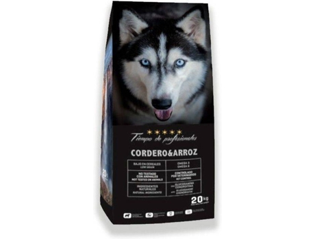 Ração para Cães TIEMPO DE PROFESIONALES Adult (20 Kg - Seca - Todas as Idades - Sabor: Cordeiro)