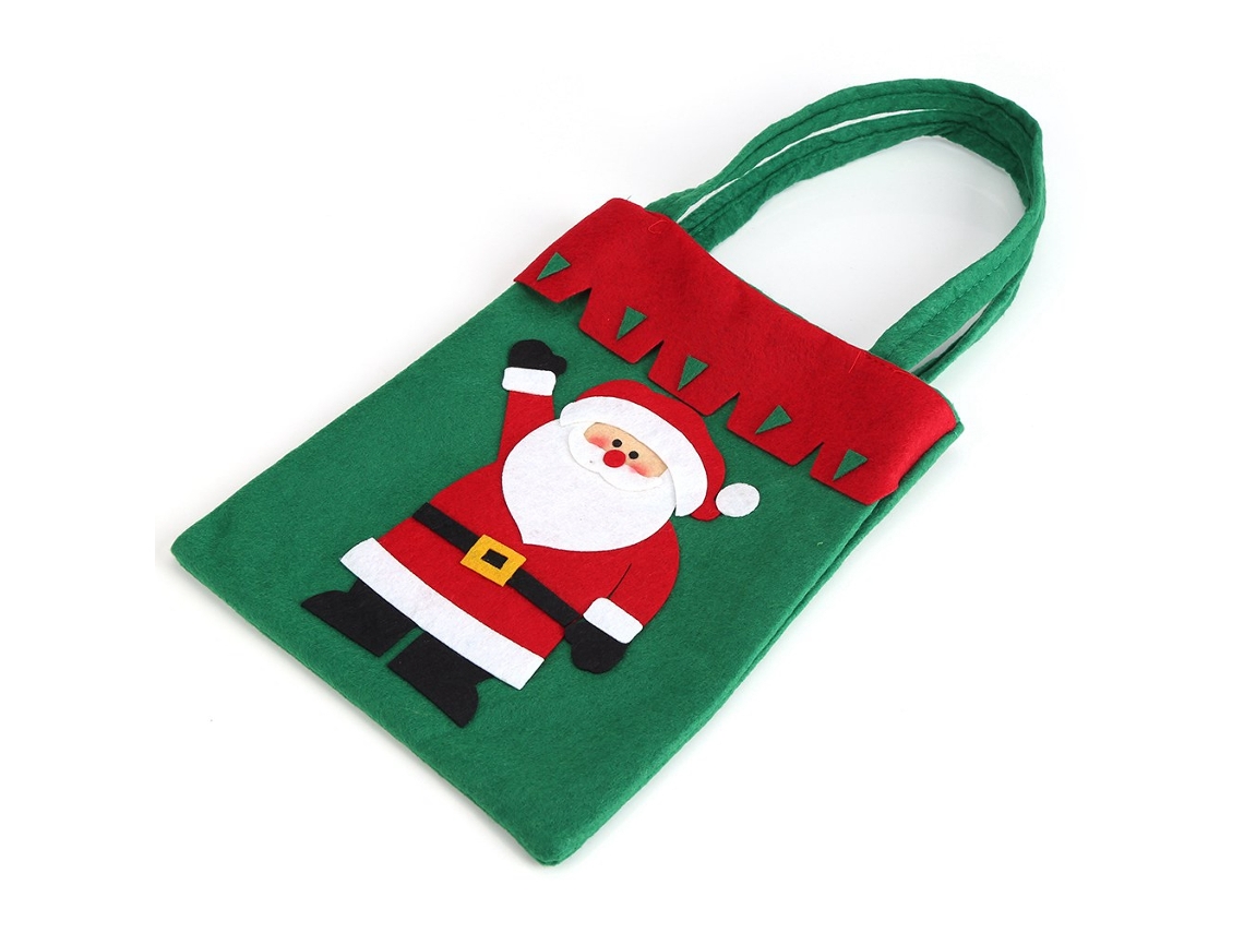 Bolsa De Doces De Natal Santa Claus Infantil