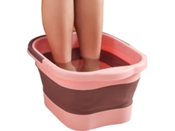 Bacia para pedicure com pontos de massagem