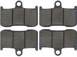 Pastilhas de Freio Universais Dianteiras e Traseiras para Motocicletas Z800 Material Semimetálico Avançado: