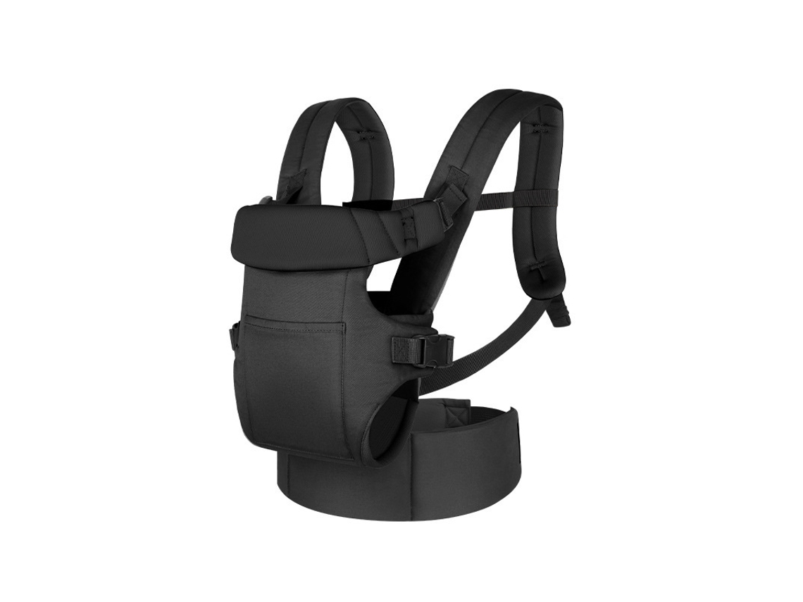Canguru Ergonómico Para Bebés, Adequado Para Bebés Dos 3 Aos 20 Kg, Fácil De Usar, Preto.