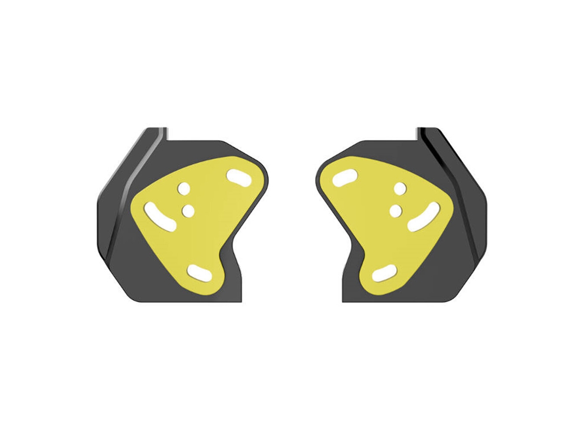 Par De Placas Laterais Cnc Para Câmera Flyfish, Compatíveis Com Os Drones Volador Vx3/ Vx3.5/ Atlas 4/ Tony 5 O4 Frame E Dji O4 Air Unit Pro Version.