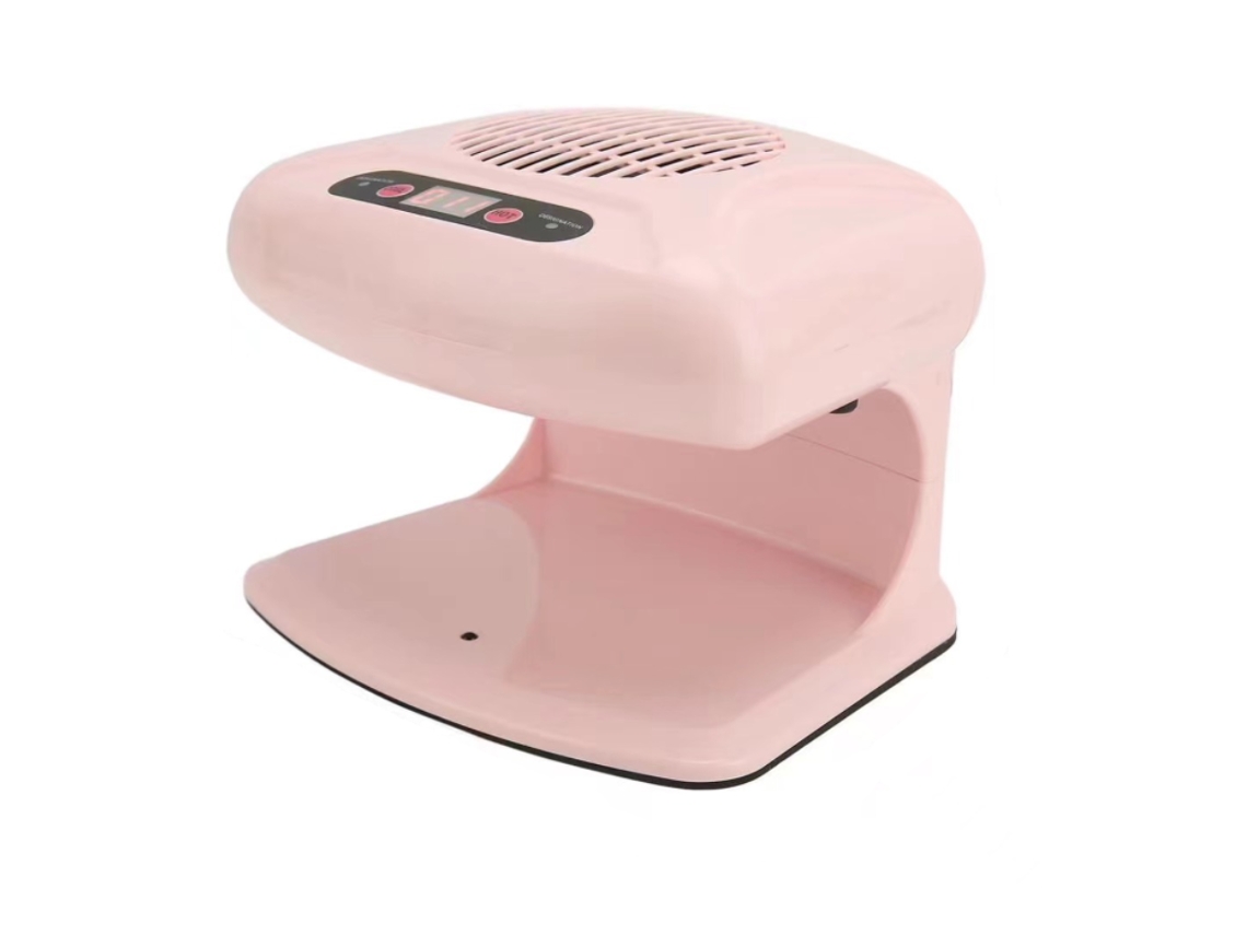 Secador De Unhas, 300w, Soprador De Ar Quente E Frio, Para Esmalte Regular - Rosa