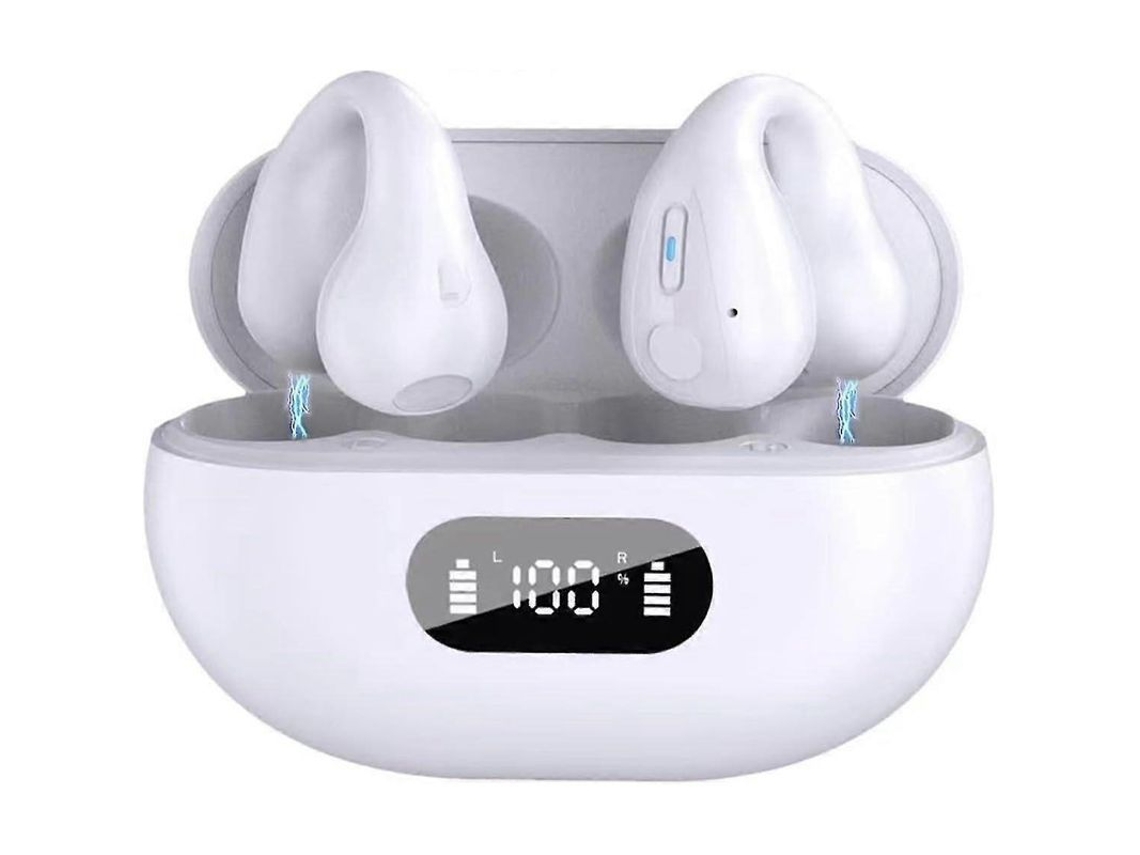Fones de Ouvido Bluetooth 5.3 Esportivos com Cancelamento de Ruído S/MARCA