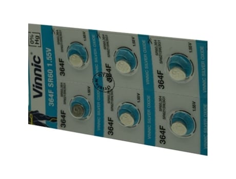 Pacote de 10 baterias Vinnic para DIVERS S364 VINNIC