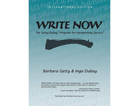 Livro Write Now The GettyDubay Program for Handwriting Success de Barbara Getty Inga DuBay (Inglês)