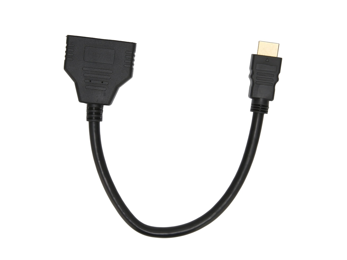 Cabo Adaptador Divisor de Interface Multimídia CHABERLU, 1 Entrada, 2 Saídas