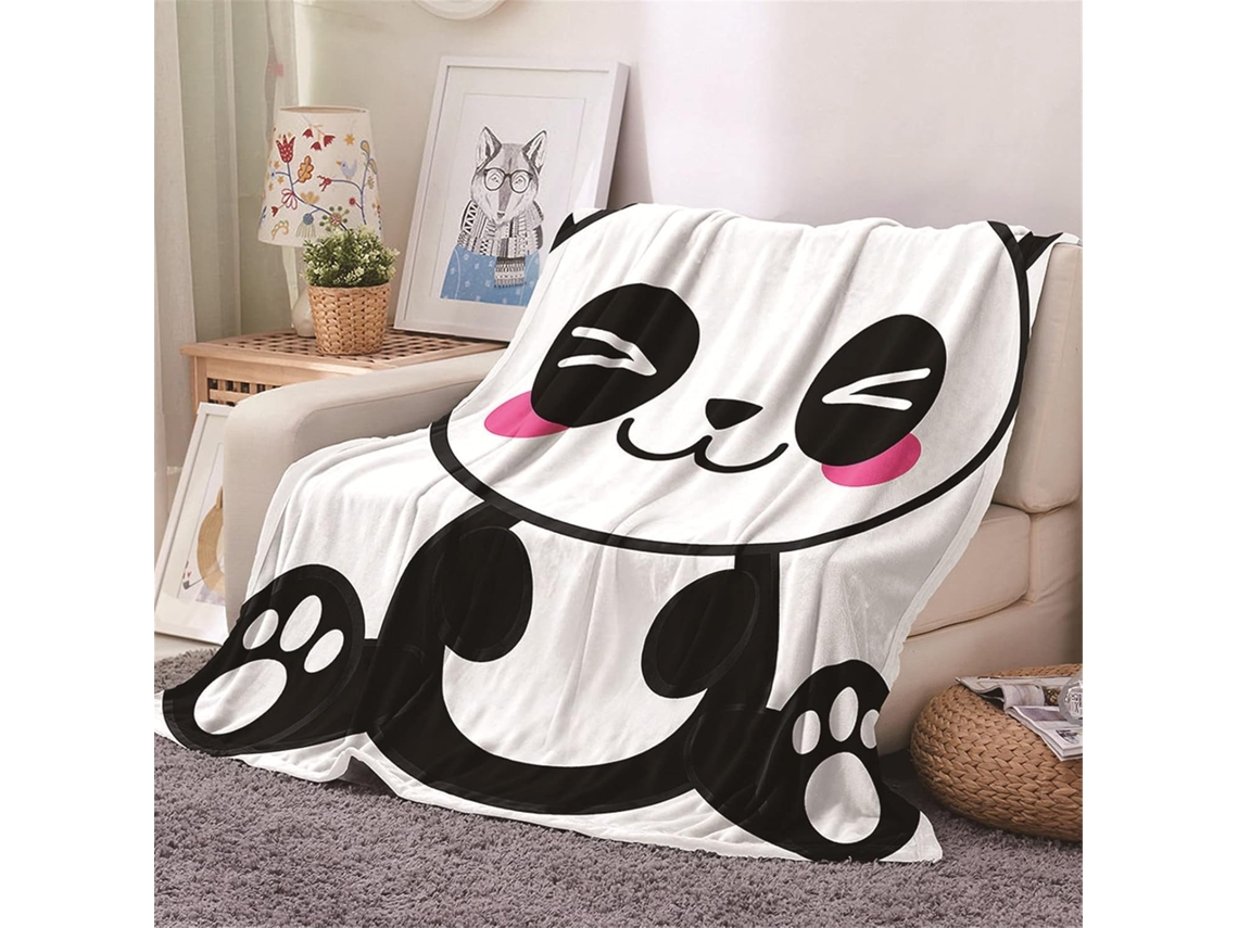 Manta de Lã Flanelada Fansu com Estampa 3d Macia e Quente Microfibra para o Inverno Ideal Cama Ou Sofá Adequad