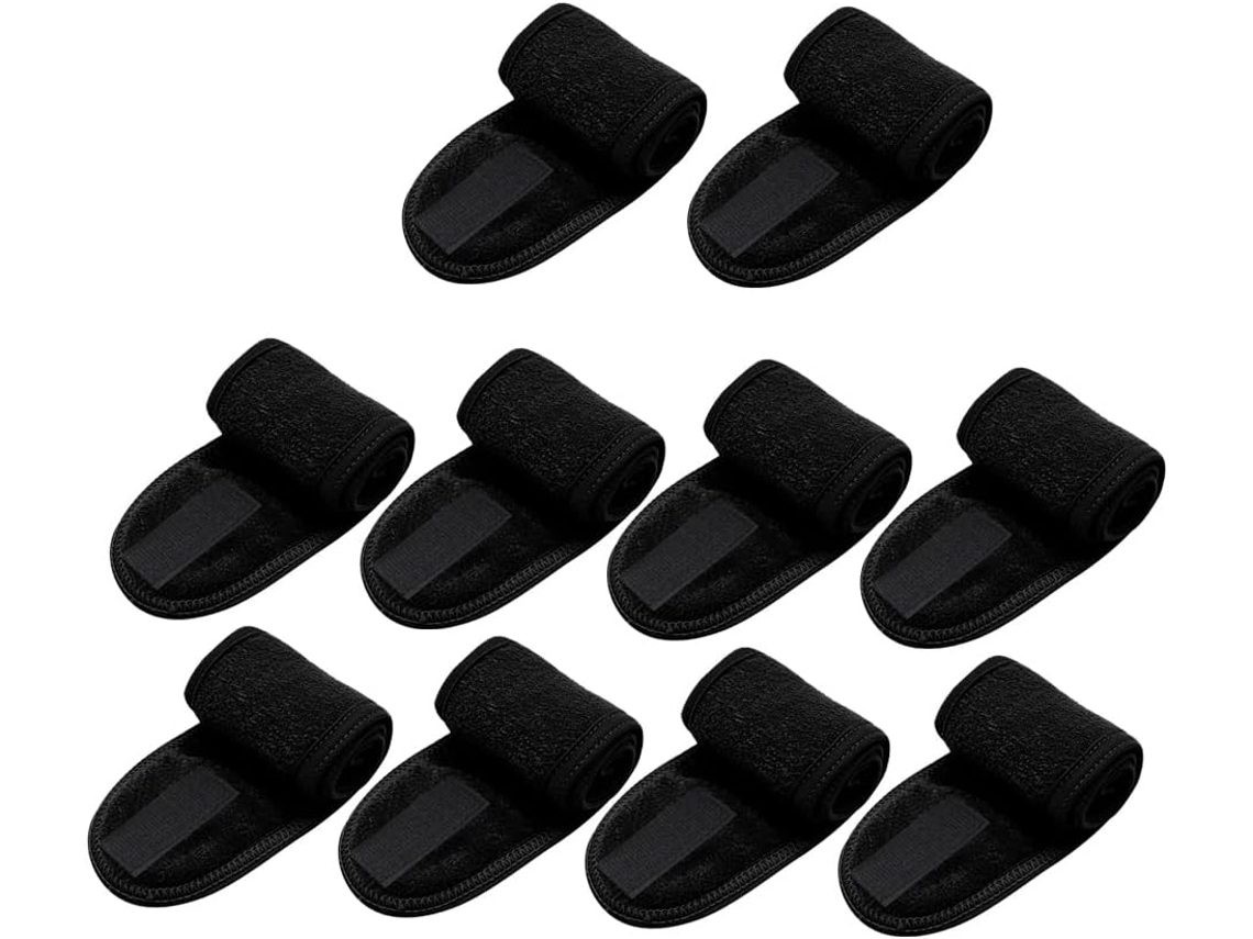 Conjunto de 10 Extensões de Cílios em Tecido Atoalhado com SFUSHOS