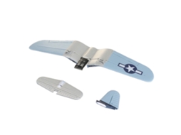 Asa Principal e Caudaeachine F4u Corsair Vmf 217 500mm Peças de Substituição para Aeromodelo Rc: Asa Principal e Cauda MDUG (sem Decalques)