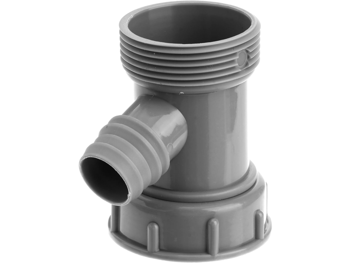 Conjunto De 5 Ladrões De Pia De Cozinha Triplos, 45mm, Plástico Cinza, Impermeáveis E Resistentes
