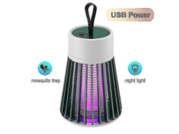 Choque Elétrico Bug Zapper Mosquito Killer Lâmpada Repelente Luz Uv Anti