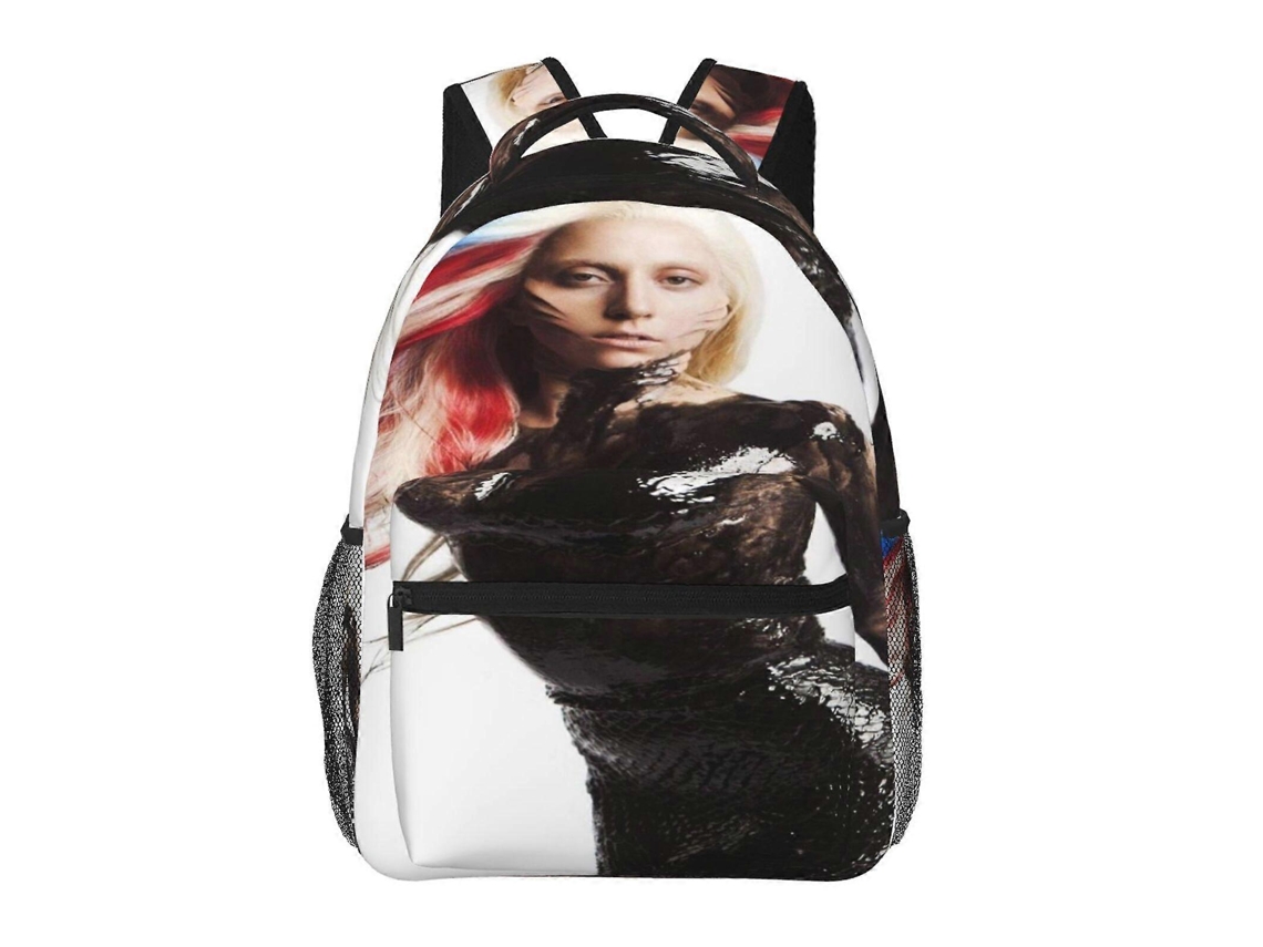 Mochila Lady Gaga R101 Para Estudantes, Durável E Leve, À Prova Dágua E Com Alça De Ombro Respirável. Olysi Shop