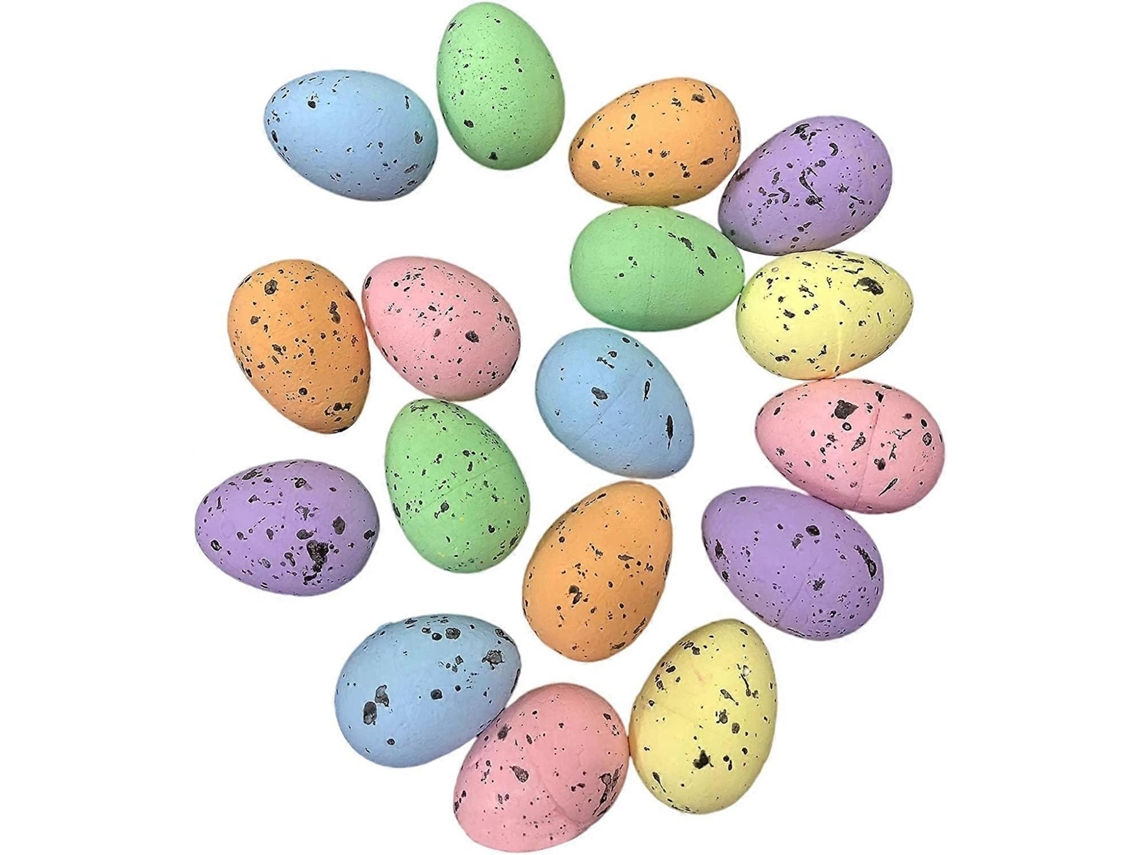 Lurelia Pack De 100 Ovos De Espuma, Tons Multicolor Para Páscoa E Artesanato