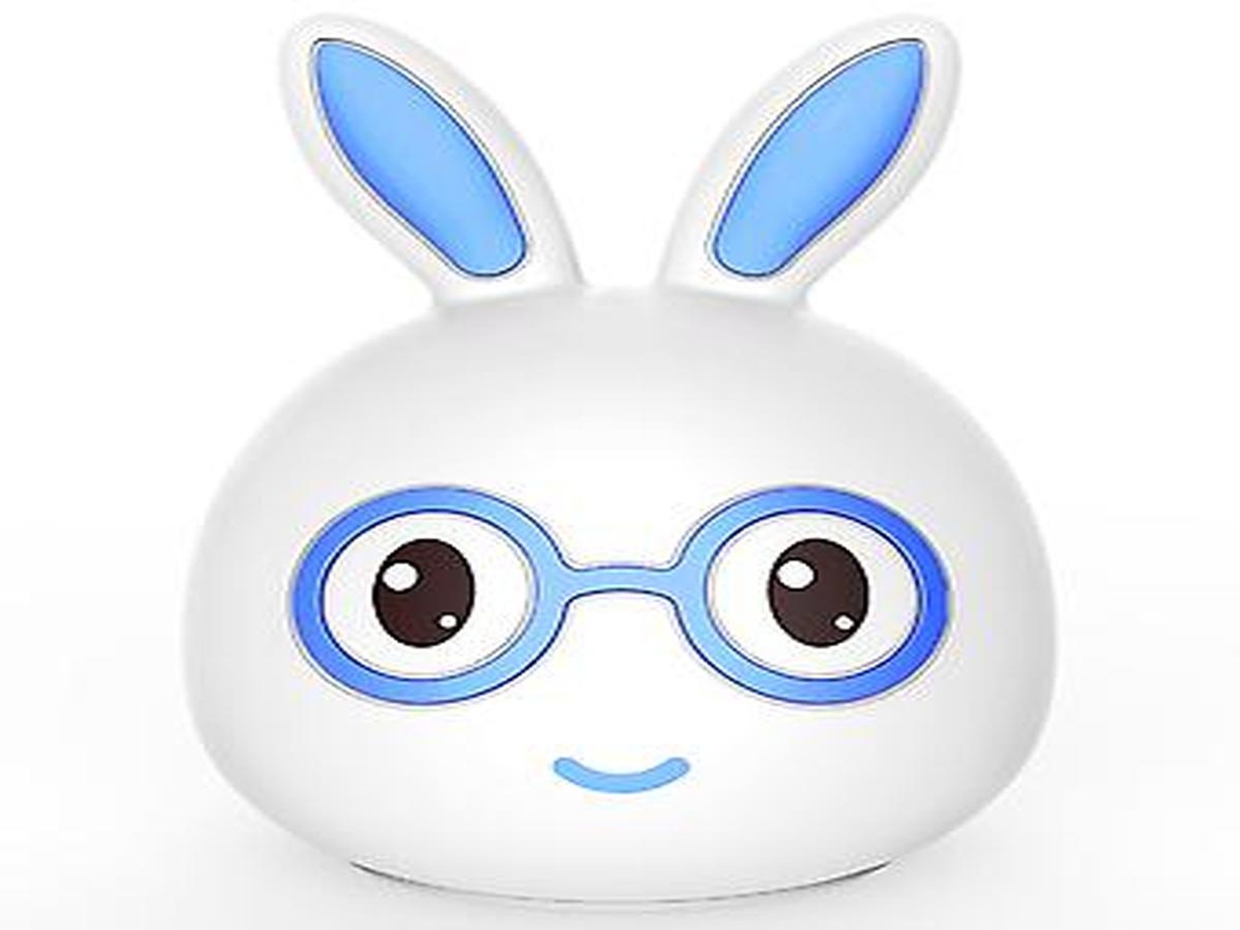 Lurelia Luz Noturna Em Forma De Coelho Com Silicone Macio, Recarregável Usb, Sensor De Toque E Rgb Para Bebé E Crianças