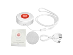 Laxiscreed Botão De Socorro Wifi Inteligente Tuya Para Idosos E Chamadas De Emergência Via App