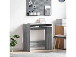 Vidaxl Mesa Cinza Sonoma Derivados De Madeira 77,5 X 43 X 79 Cm